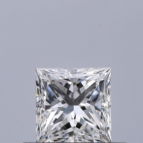 0.4 carat F-VVS2 Natūralus Princess Deimantas (1)