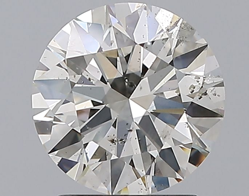 2.01 carat J-SI2 Excellent cut Natūralus Round Deimantas (1)