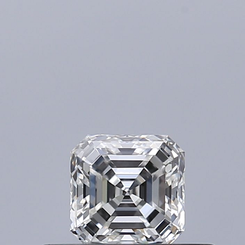 0.3 carat F-IF Natūralus Asscher Deimantas (1)