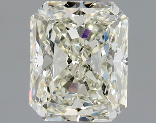 1.01 carat K-SI1 Natūralus Radiant Deimantas (1)