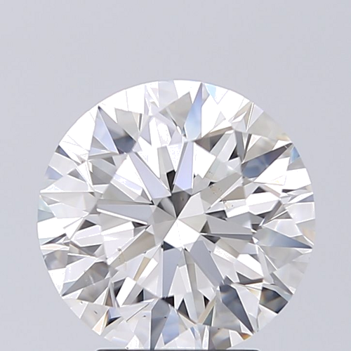 2.81 carat H-SI1 Excellent cut Natūralus Round Deimantas (1)