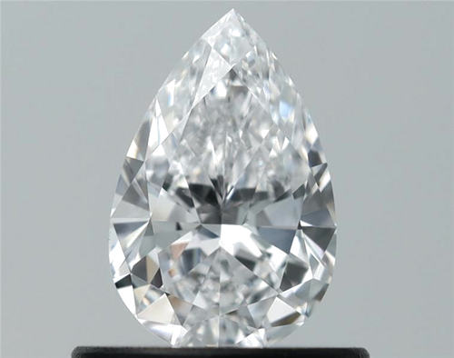 0.48 carat D-IF Natūralus Pear Deimantas (1)