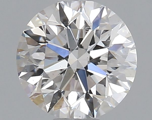 0.56 carat E-SI1 Excellent cut Natūralus Round Deimantas (1)