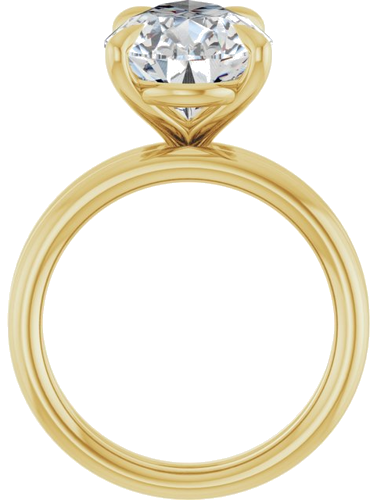 Sužadėtuvių Žiedas „Claw-Prong Solitaire“ 10k yellow gold Pear 15mm x 10mm (7)