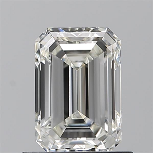0.9 carat H-VVS1 Natūralus Emerald Deimantas (1)