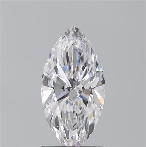 1.5 carat D-SI1 Natūralus Marquise Deimantas (1)