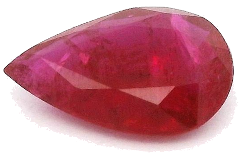 0.36 carat RED Pear Rubinas (1)