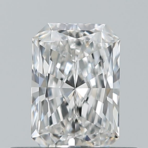 0.51 carat E-VS1 Natūralus Radiant Deimantas (1)