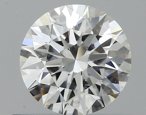 0.5 carat F-SI1 Excellent cut Natūralus Round Deimantas (1)
