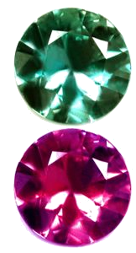 0.39 carat GREEN Round Alexandrite (1)