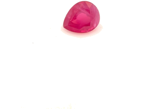 0.52 carat RED Pear Rubinas (1)
