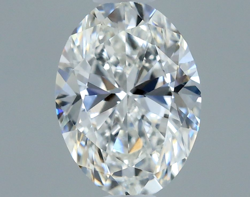 0.43 carat F-VVS1 Natūralus Oval Deimantas (1)