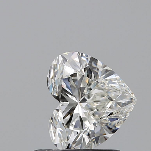 0.71 carat G-VS2 Natūralus Heart Deimantas (1)