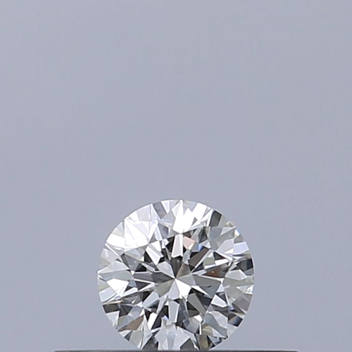 0.19 carat F-VVS2 Excellent cut Natūralus Round Deimantas (1)