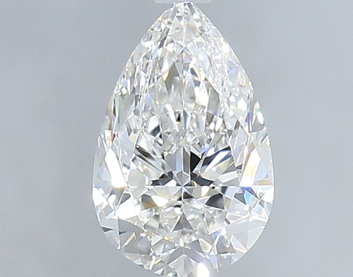 1.0 carat F-VS1 Natūralus Pear Deimantas (1)
