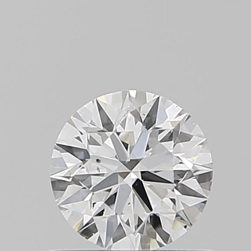 0.56 carat E-SI1 Excellent cut Natūralus Round Deimantas (1)