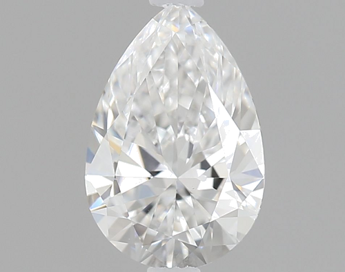 0.5 carat E-VS1 Natūralus Pear Deimantas (1)