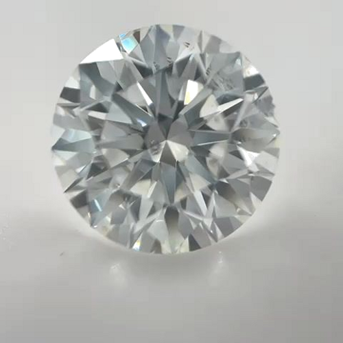 3.01 carat H-SI2 Very Good cut Natūralus Round Deimantas (1)