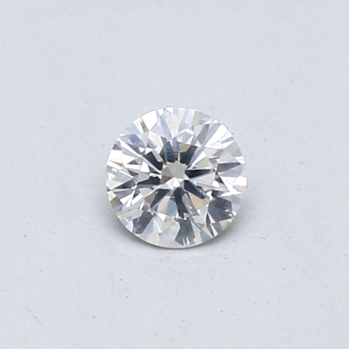 0.31 carat F-SI2 GD cut Natūralus Round Deimantas (1)