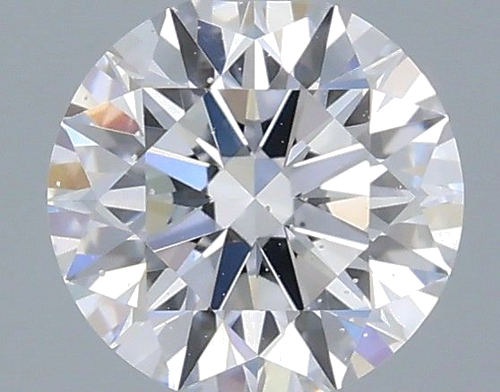 0.38 carat E-SI2 Excellent cut Natūralus Round Deimantas (1)