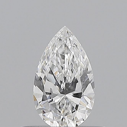 0.5 carat E-VS1 Natūralus Pear Deimantas (1)
