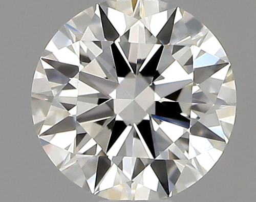 0.38 carat I-VVS1 Excellent cut Natūralus Round Deimantas (1)