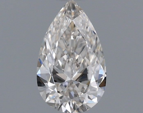 0.31 carat I-VS2 Natūralus Pear Deimantas (1)