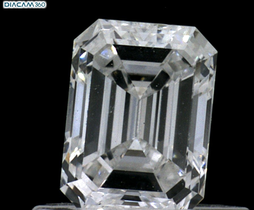 0.53 carat E-VS1 Natūralus Emerald Deimantas (1)