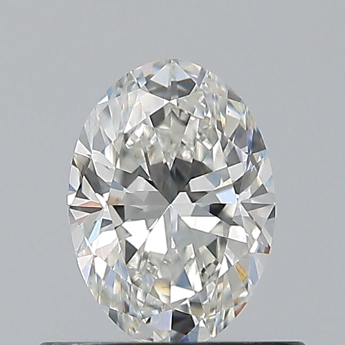 0.52 carat H-VS2 Natūralus Oval Deimantas (1)