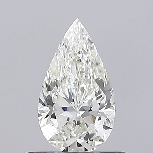 0.5 carat J-SI1 Natūralus Pear Deimantas (1)
