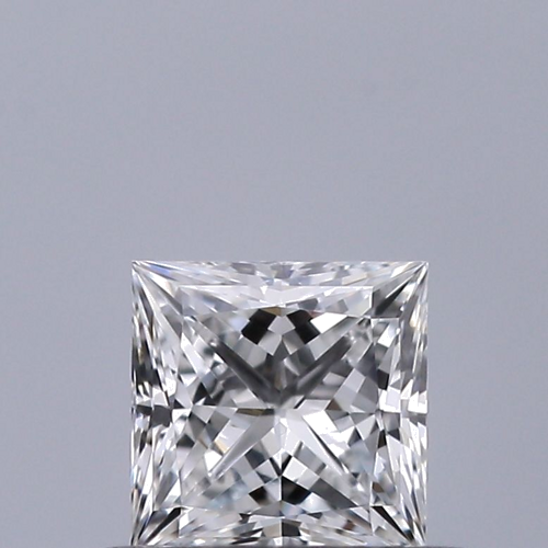 0.41 carat E-VS2 Natūralus Princess Deimantas (1)