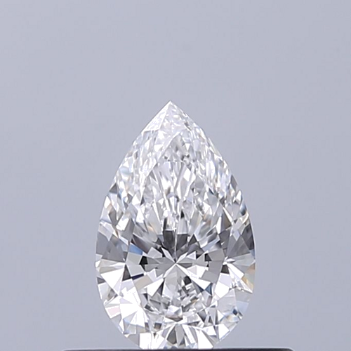 0.35 carat D-IF Natūralus Pear Deimantas (1)