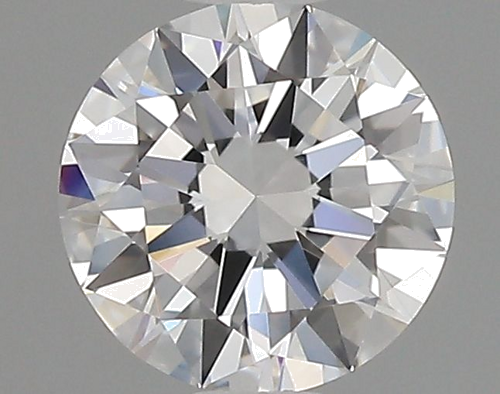 0.58 carat D-VVS1 Excellent cut Natūralus Round Deimantas (1)