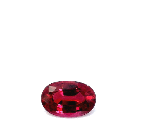 0.58 carat RED Oval Rubinas (1)