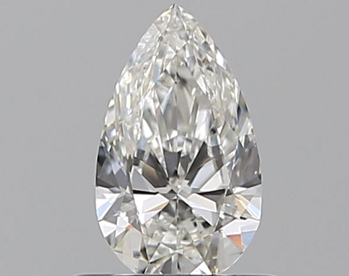 0.5 carat G-VS1 Natūralus Pear Deimantas (1)