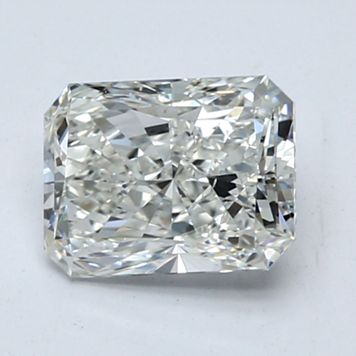 1.5 carat G-SI2 Natūralus Radiant Deimantas (1)