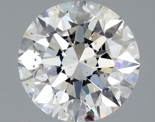 1.5 carat G-SI2 Excellent cut Natūralus Round Deimantas (1)