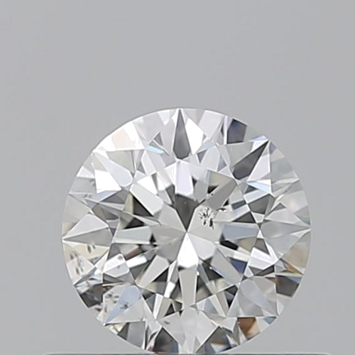 0.51 carat I-SI1 Excellent cut Natūralus Round Deimantas (1)