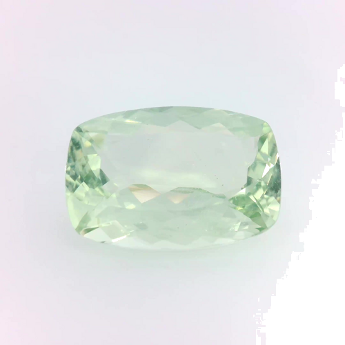 6.78 carat GREEN Cushion Beryl (1)