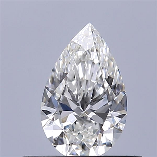 0.41 carat G-VVS1 Natūralus Pear Deimantas (1)
