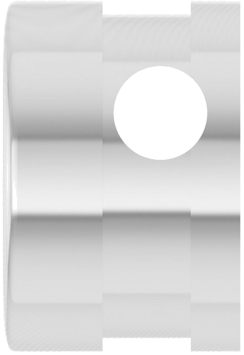 Pakabukas „Solitaire“ 585 Baltojo Aukso Round 6.5mm (3)
