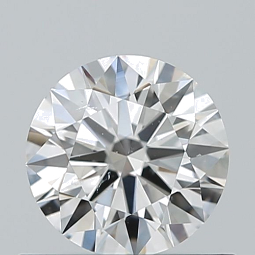0.6 carat F-SI1 Excellent cut Natūralus Round Deimantas (1)