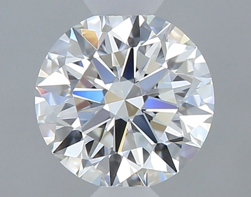 0.5 carat F-VVS2 Excellent cut Natūralus Round Deimantas (1)