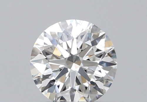 0.44 carat F-VVS1 Excellent cut Natūralus Round Deimantas (1)