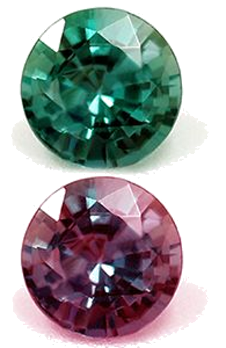 0.17 carat GREEN Round Alexandrite (1)