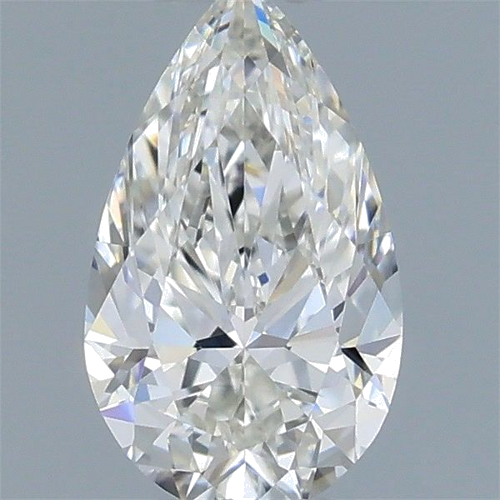 0.3 carat H-VVS2 Natūralus Pear Deimantas (1)