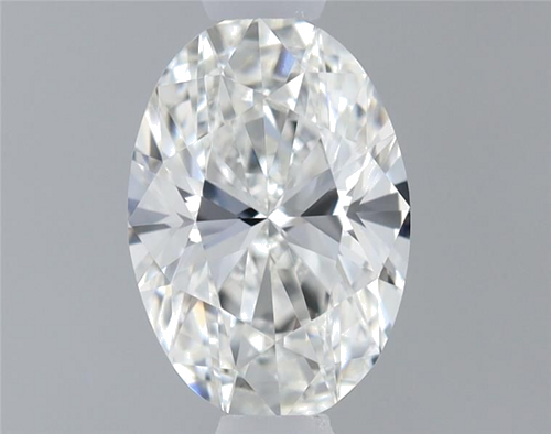0.6 carat G-VVS2 Natūralus Oval Deimantas (1)