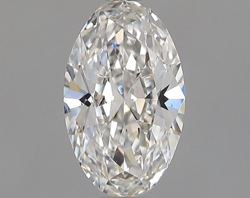 0.41 carat F-SI2 Natūralus Oval Deimantas (1)