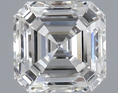 0.53 carat I-VVS2 Natūralus Asscher Deimantas (1)