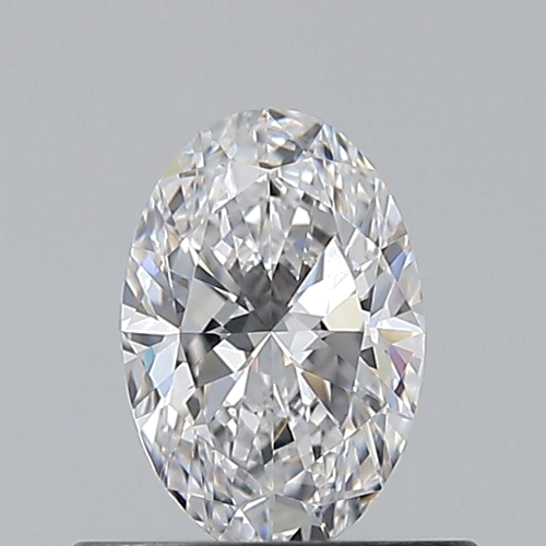 0.5 carat D-VVS1 Natūralus Oval Deimantas (1)